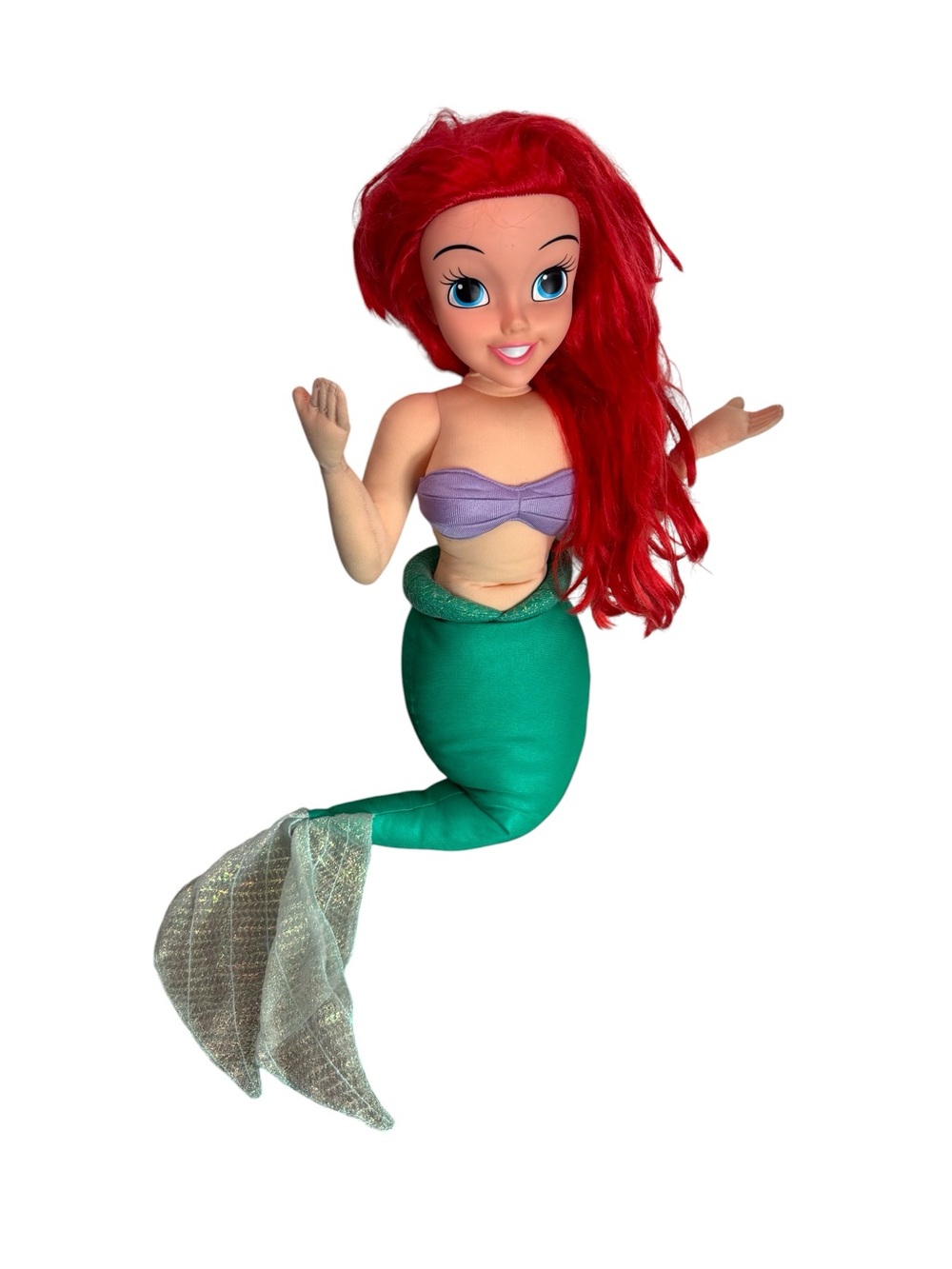 Vintage The Little Mermaid Doll Singing Plush 1997 Mattel